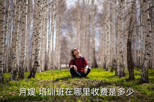 月嫂 培训班在哪里收费是多少