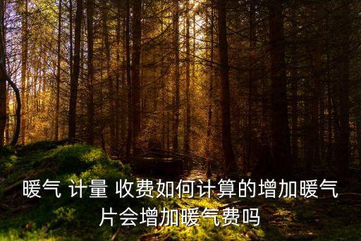 暖气 计量 收费如何计算的增加暖气片会增加暖气费吗