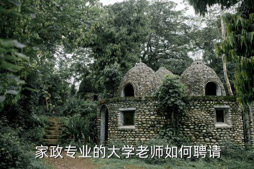  家政专业的大学老师如何聘请