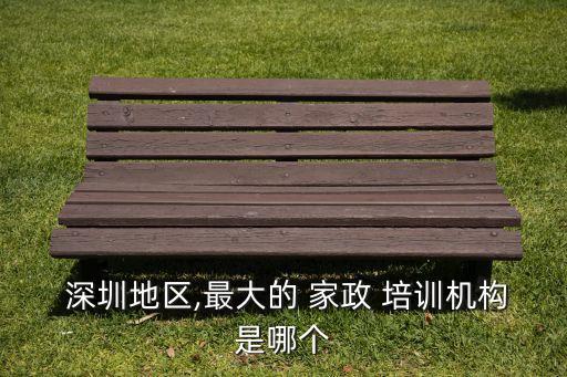  深圳地区,最大的 家政 培训机构是哪个