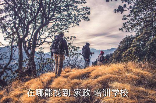 在哪能找到 家政 培训学校