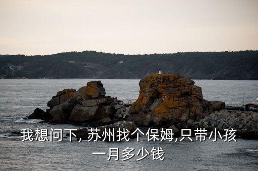 我想问下, 苏州找个保姆,只带小孩一月多少钱