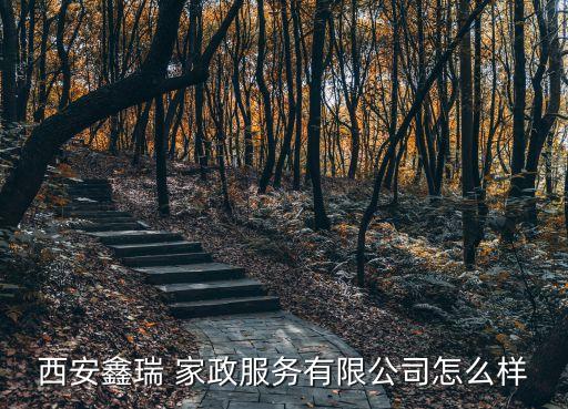 西安鑫瑞 家政服务有限公司怎么样