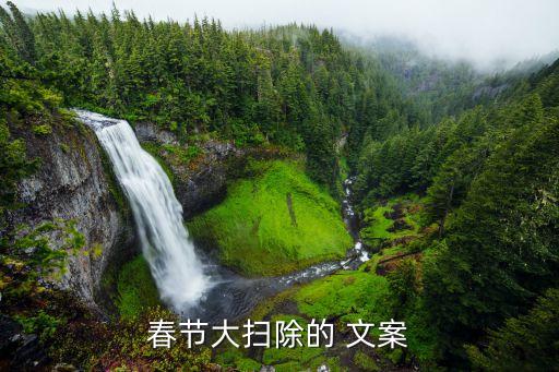 春节大扫除的 文案