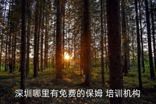 家政服务培训企业
