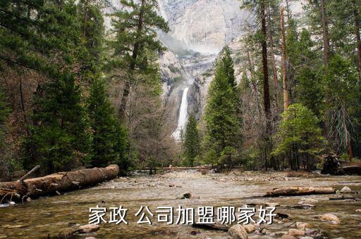  家政 公司加盟哪家好