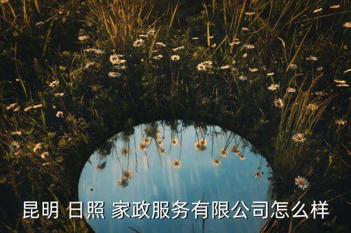 昆明 日照 家政服务有限公司怎么样