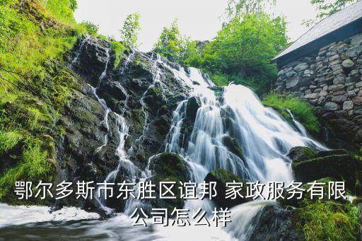 鄂尔多斯市东胜区谊邦 家政服务有限公司怎么样