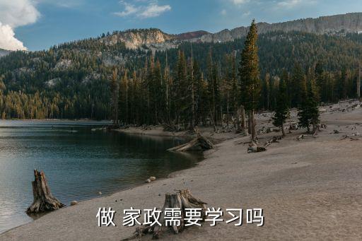 做 家政需要学习吗