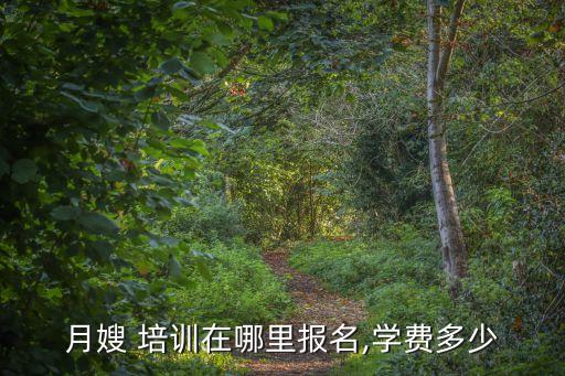 月嫂 培训在哪里报名,学费多少