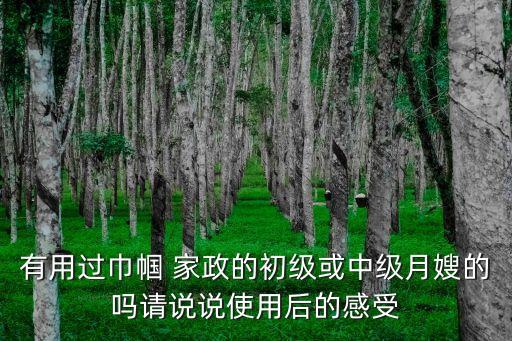 家政培训感想