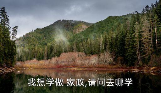 我想学做 家政,请问去哪学