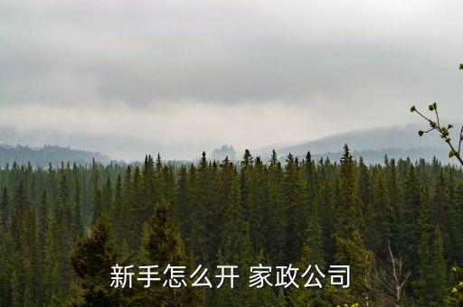 家政经营管理者培训方案